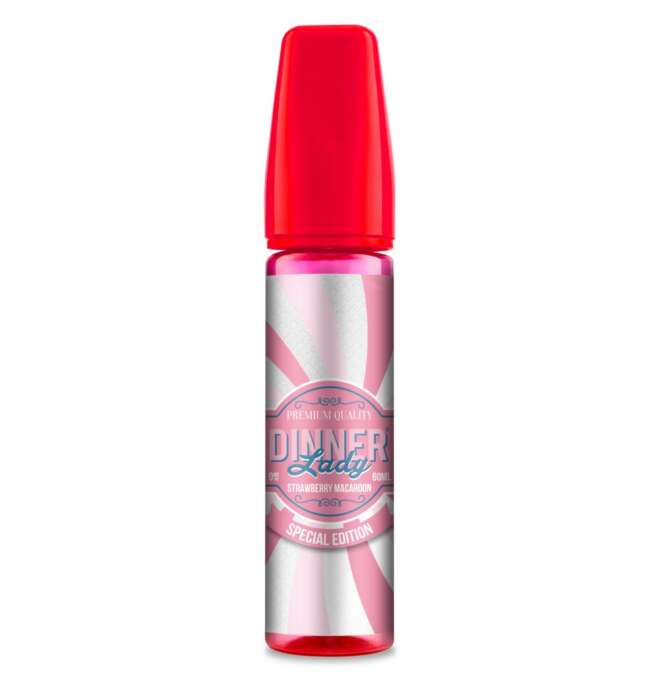 Dinner Lady - Strawberry Macaroon 60ml