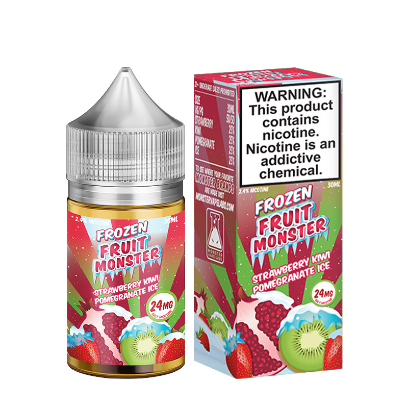 Frozen Fruit Monster Strawberry Kiwi Pomegranate Salt 30ml Apotecario Vape Store