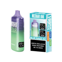 Nexbar 10000 Puffs – Blue Razz Ice