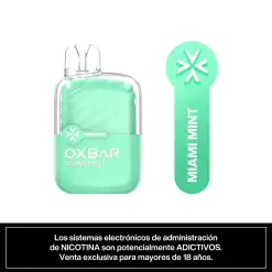 Oxbar Mini 2200 Puffs – Menta Tropical