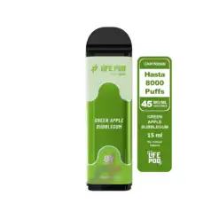 Life Pod Recarga Green Apple Bubblegum 8.000 Puff 4.5%