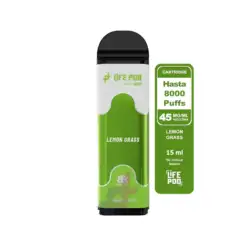 Life Pod Recarga Lemon Grass 8.000 Puff 4.5%