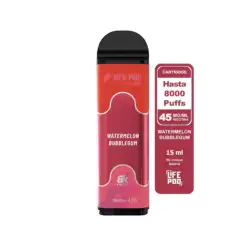 Life Pod Recarga Watermelon Bubblegum 8.000 Puff 4.5%